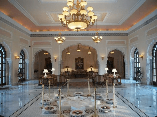 Rambagh Palace interior
