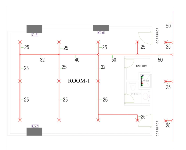 Fire Sprinkler Layout